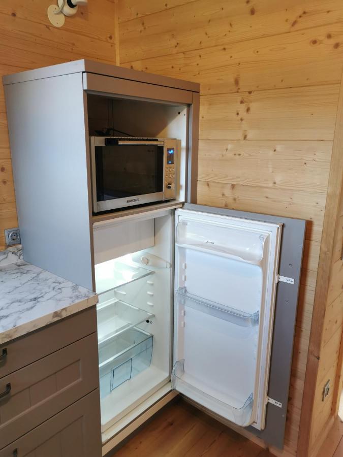 Das Paradieschen Edlitz - Stilvolles Blockhaus Mit Kamin Eksteriør bilde